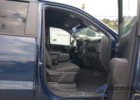 2021 Chevrolet Silverado 1500 4Wd Short Bed Custom Trail Boss z USA, uszkodzony, nr VIN 1GCPYCEF8MZ145441